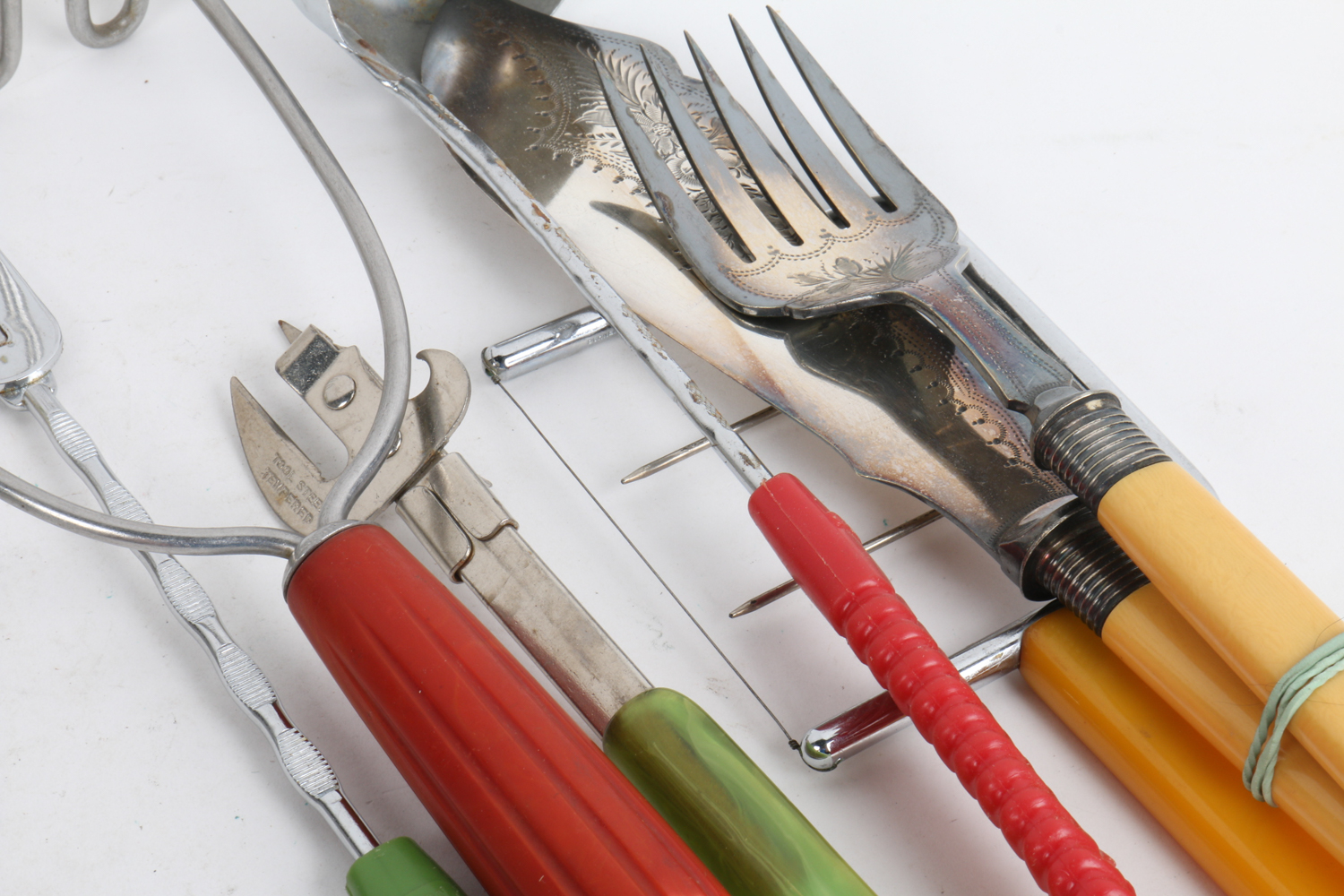 Assorted Bakelite Utensil and Kitchen Tools