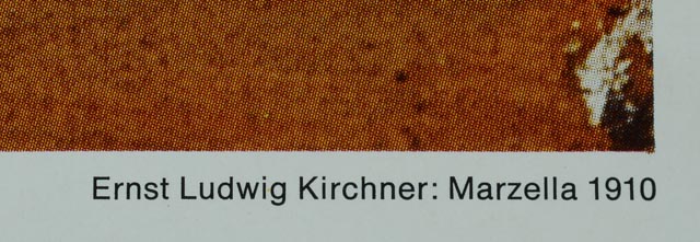 Stockholm Moderna Museet Poster Featuring Ernst Ludwig Kirchner