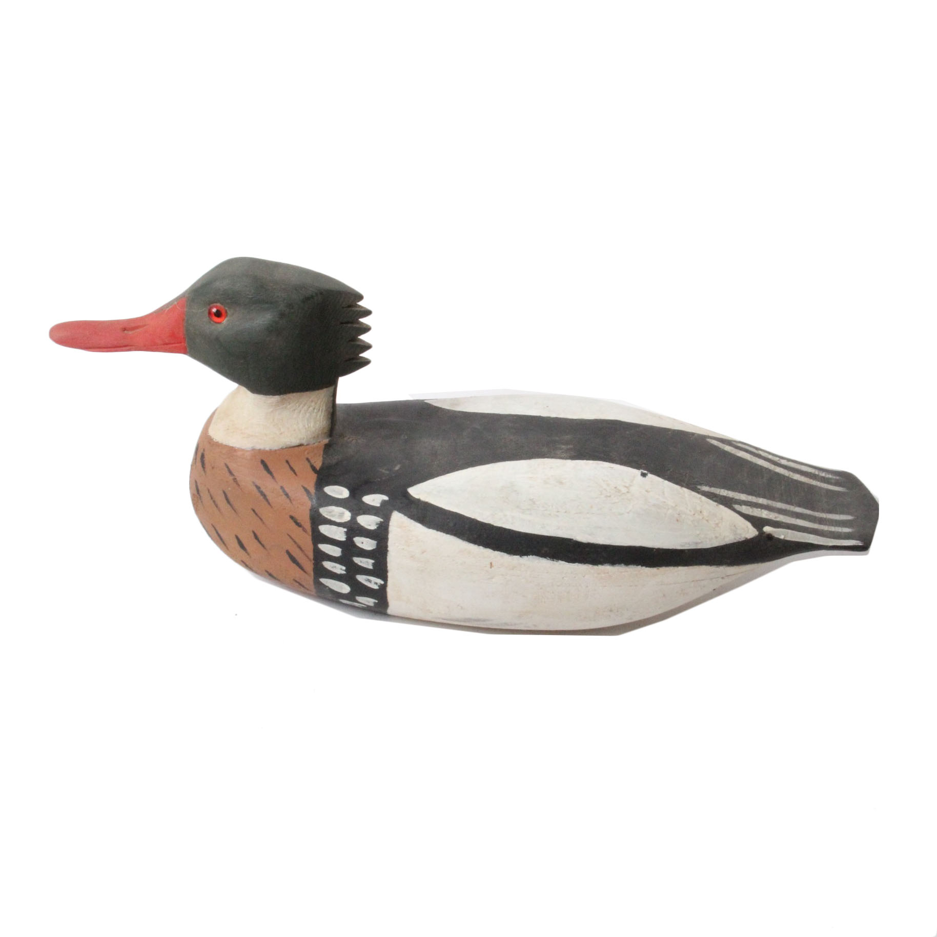 Red Breasted Merganser Duck Decoy