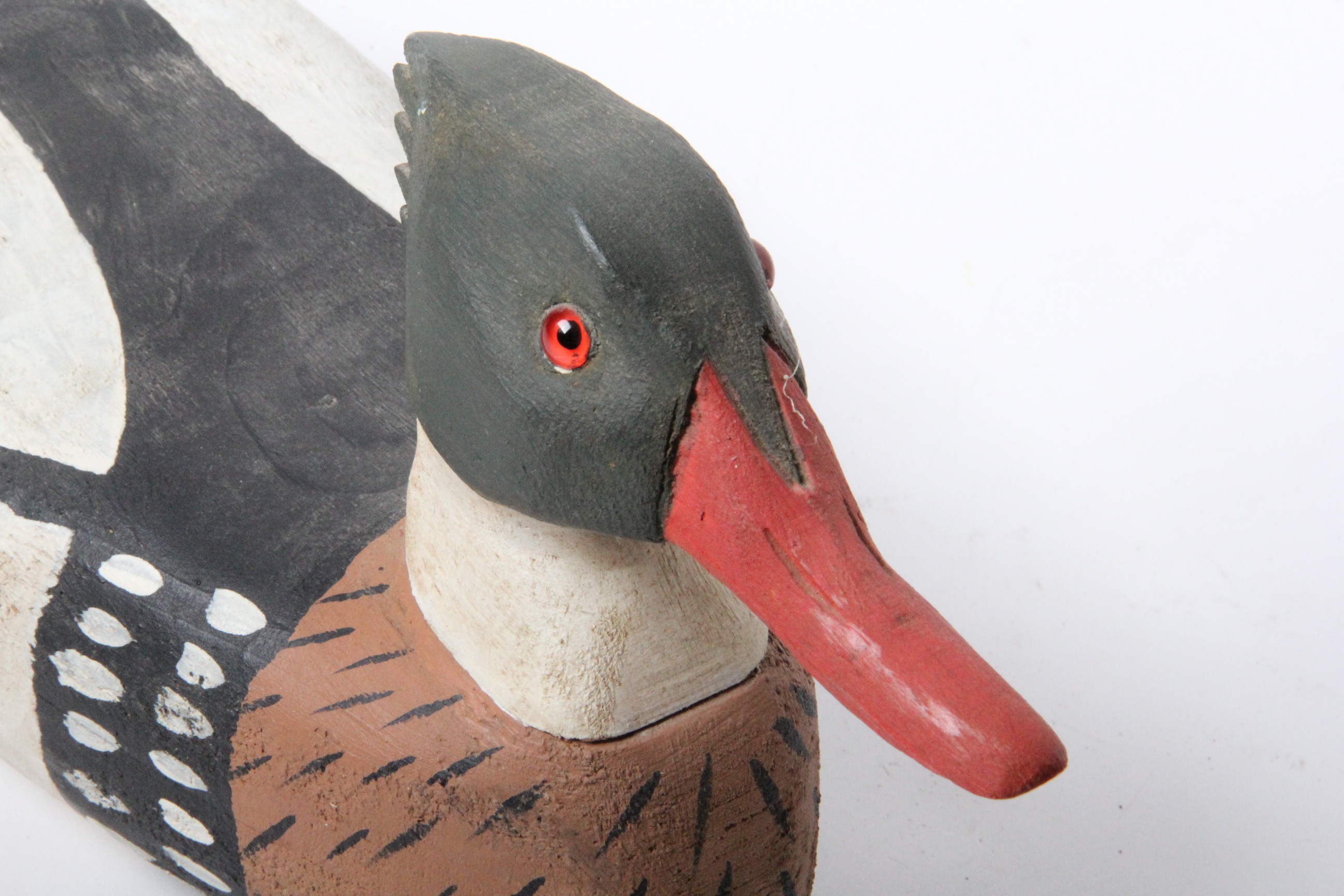 Red Breasted Merganser Duck Decoy