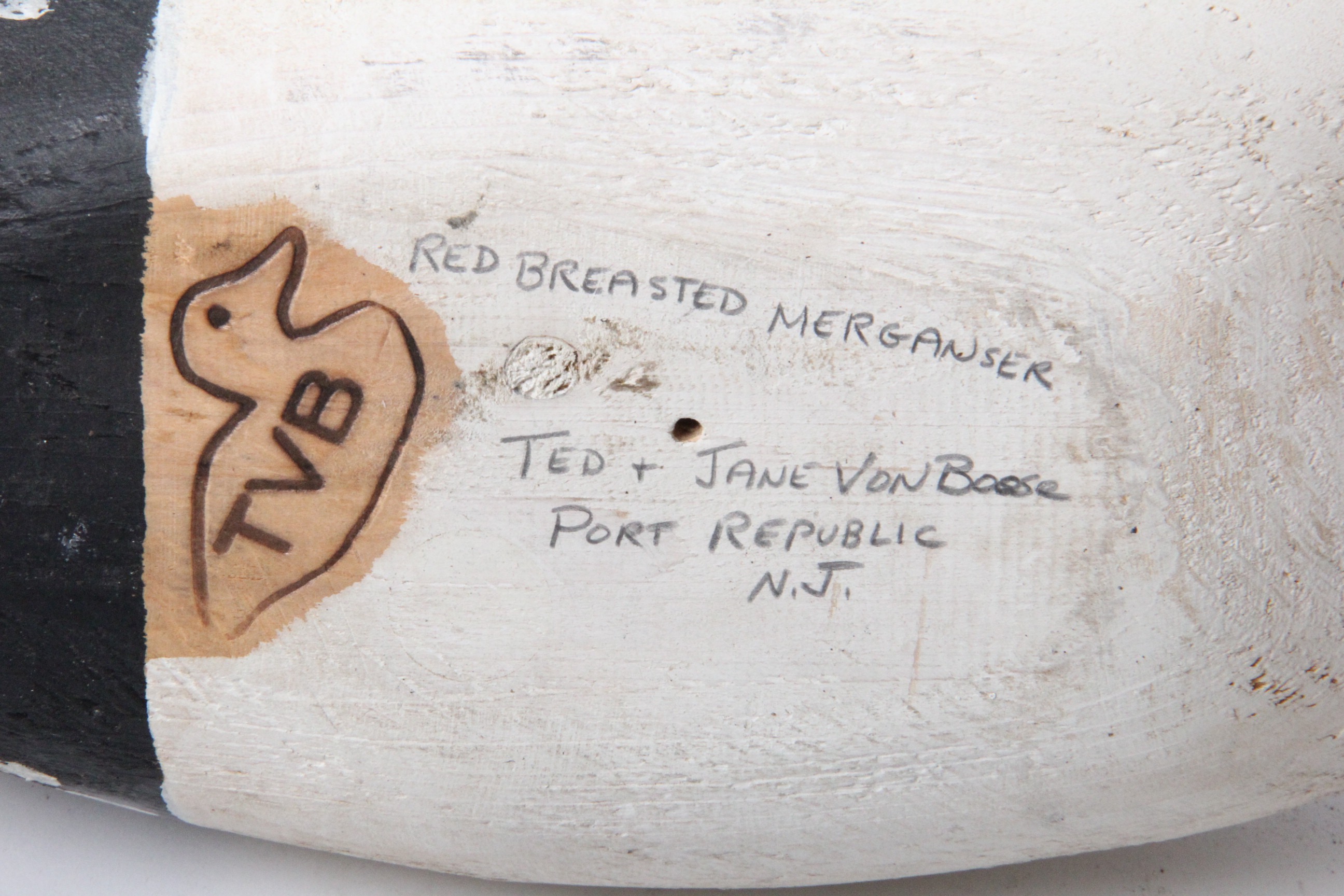 Red Breasted Merganser Duck Decoy