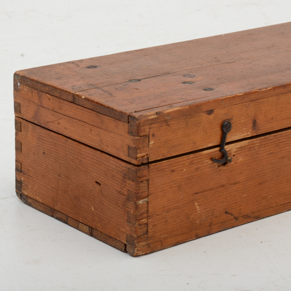 Antique French Bardou & Sons Brass Telescope with Wooden Tripod