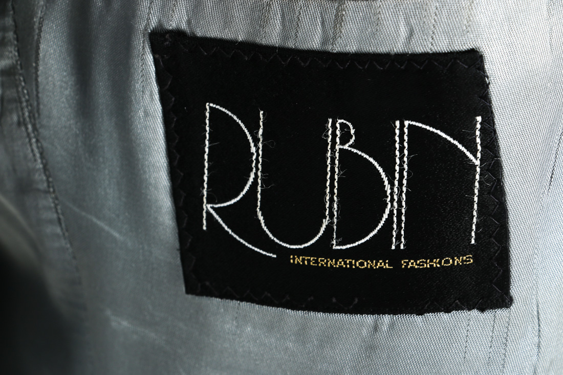 Three Vintage Gray Men's Blazers With Vests