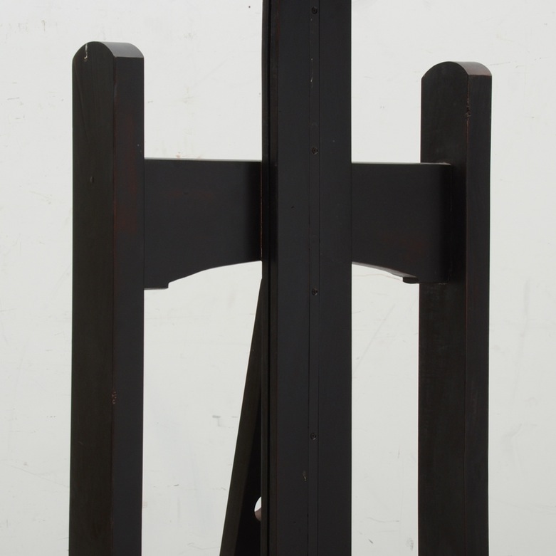 Restoration Hardware Heavy-Duty Black Stained TV Easel