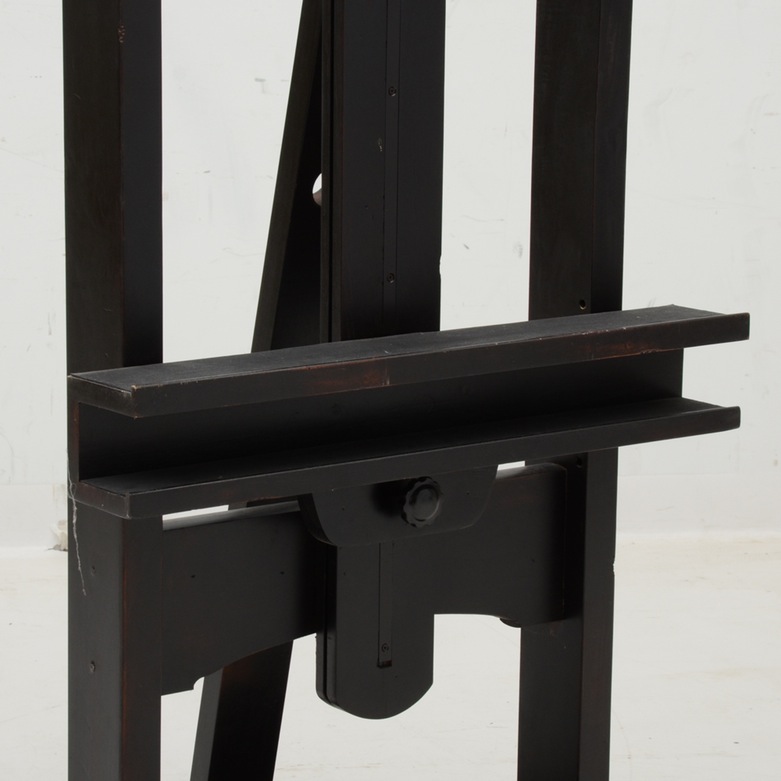 Restoration Hardware Heavy-Duty Black Stained TV Easel
