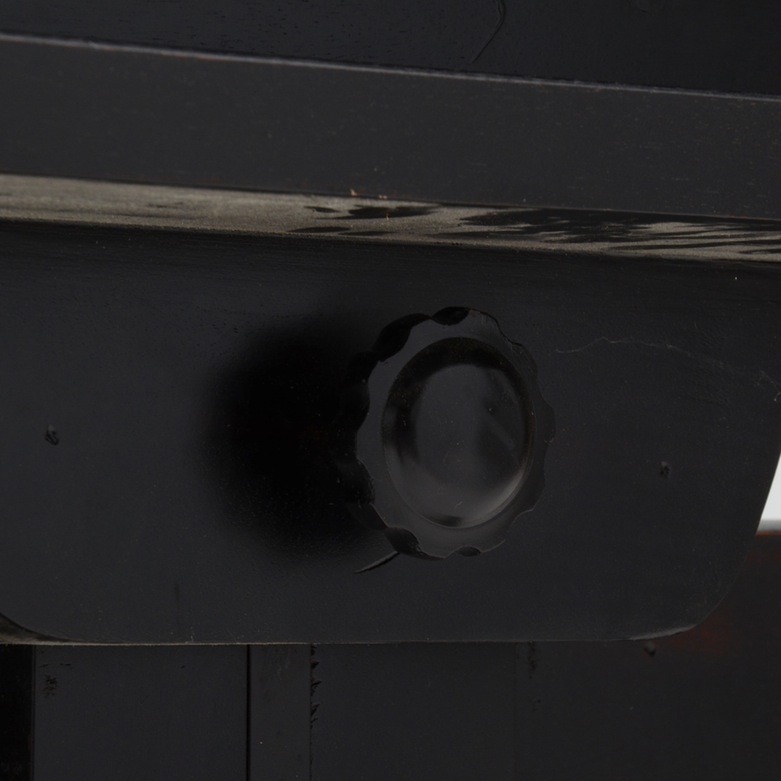 Restoration Hardware Heavy-Duty Black Stained TV Easel