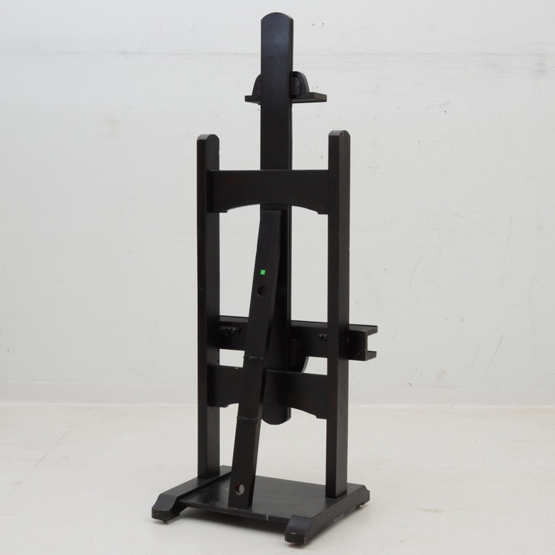 Restoration Hardware Heavy-Duty Black Stained TV Easel