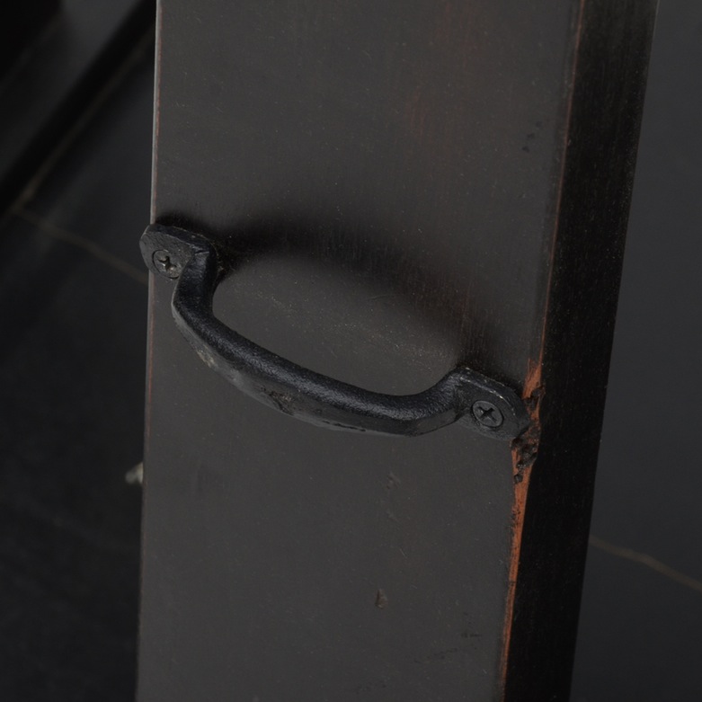 Restoration Hardware Heavy-Duty Black Stained TV Easel