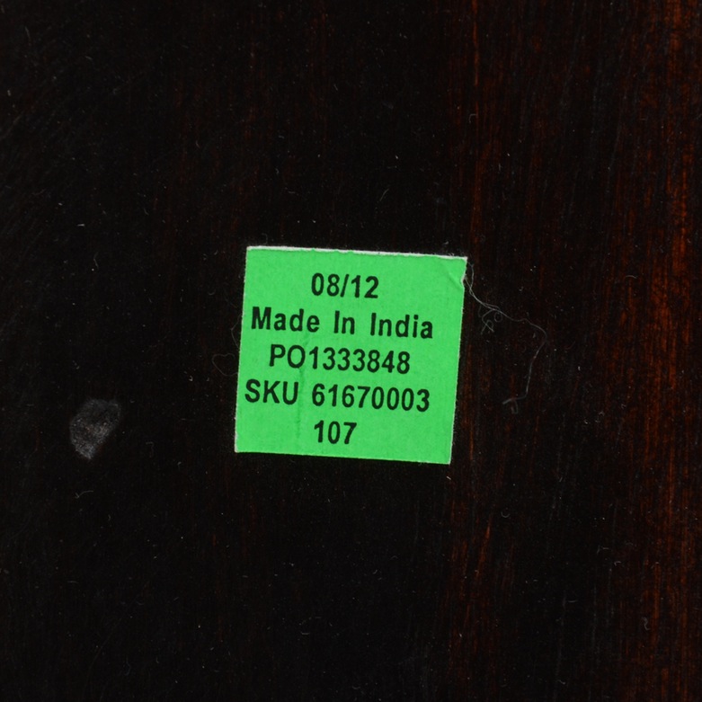 Restoration Hardware Heavy-Duty Black Stained TV Easel