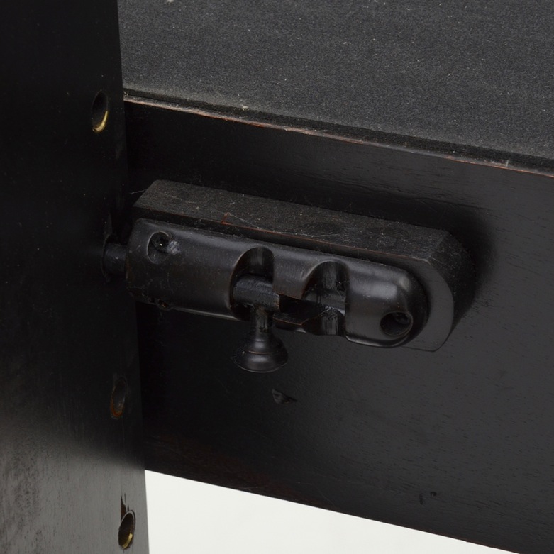 Restoration Hardware Heavy-Duty Black Stained TV Easel