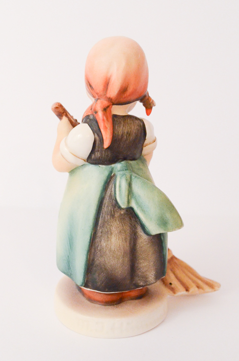 Two Hummel Figurines "Little Sweeper" and "Little Gardener"