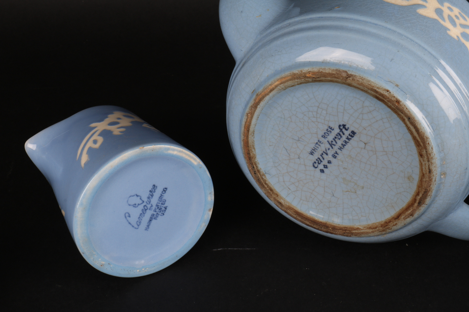 Cameoware by Harker Pottery Co.