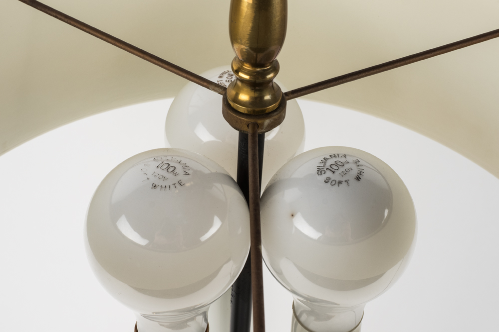 Brass Boulette Lamp
