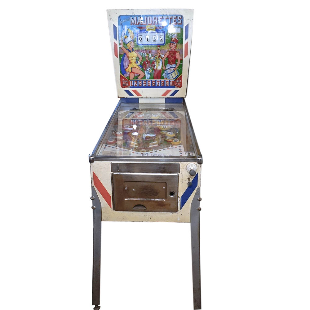 Vintage "Majorettes" Pinball Machine by Gottlieb's