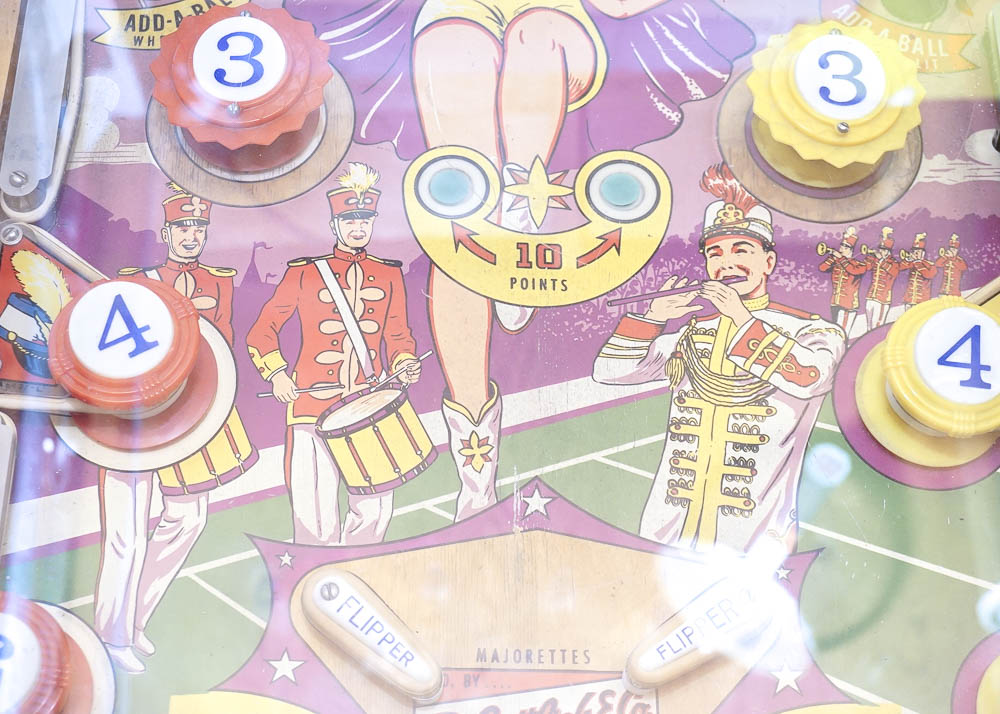 Vintage "Majorettes" Pinball Machine by Gottlieb's