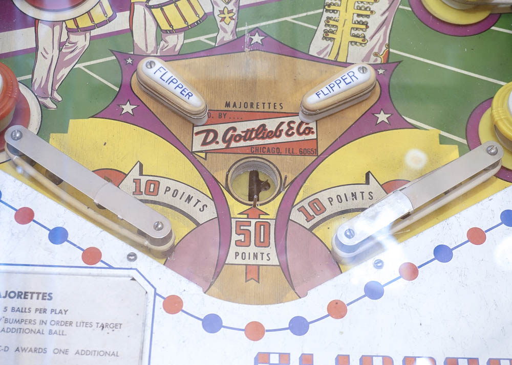 Vintage "Majorettes" Pinball Machine by Gottlieb's
