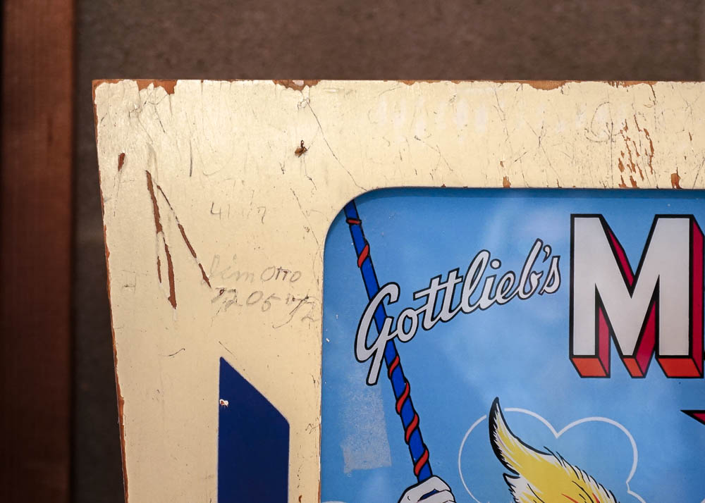 Vintage "Majorettes" Pinball Machine by Gottlieb's