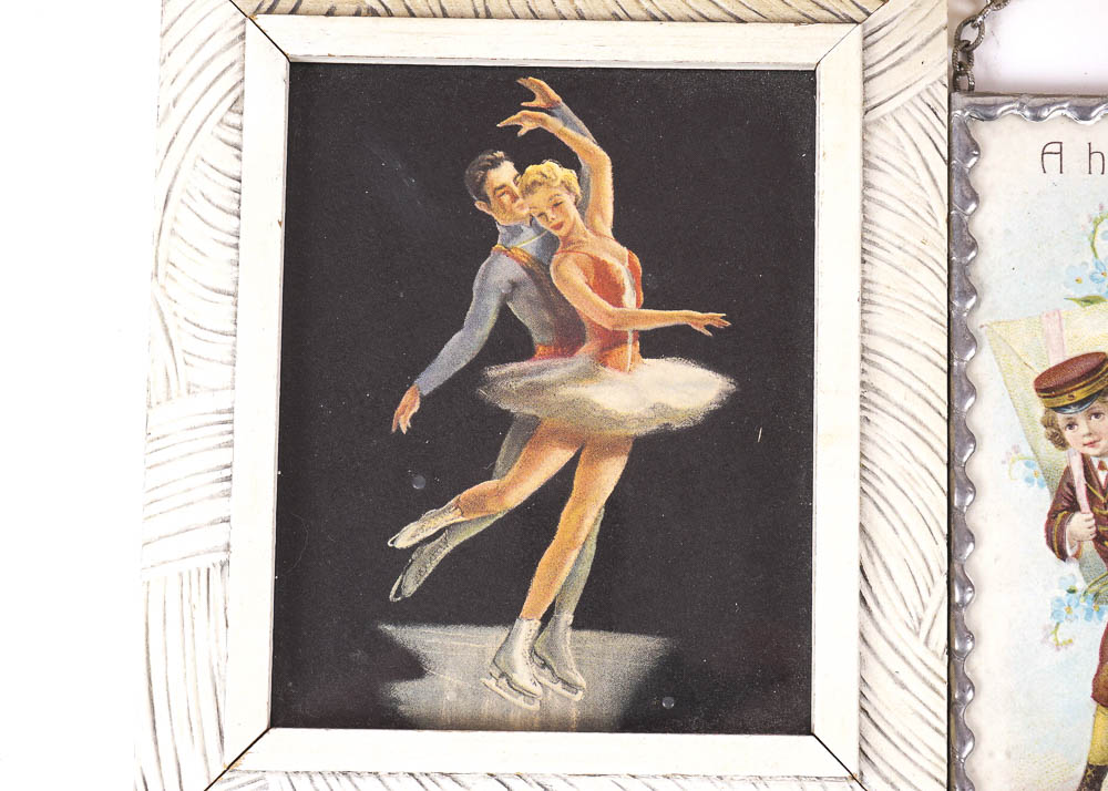 Antique and Vintage Framed Wall Decor