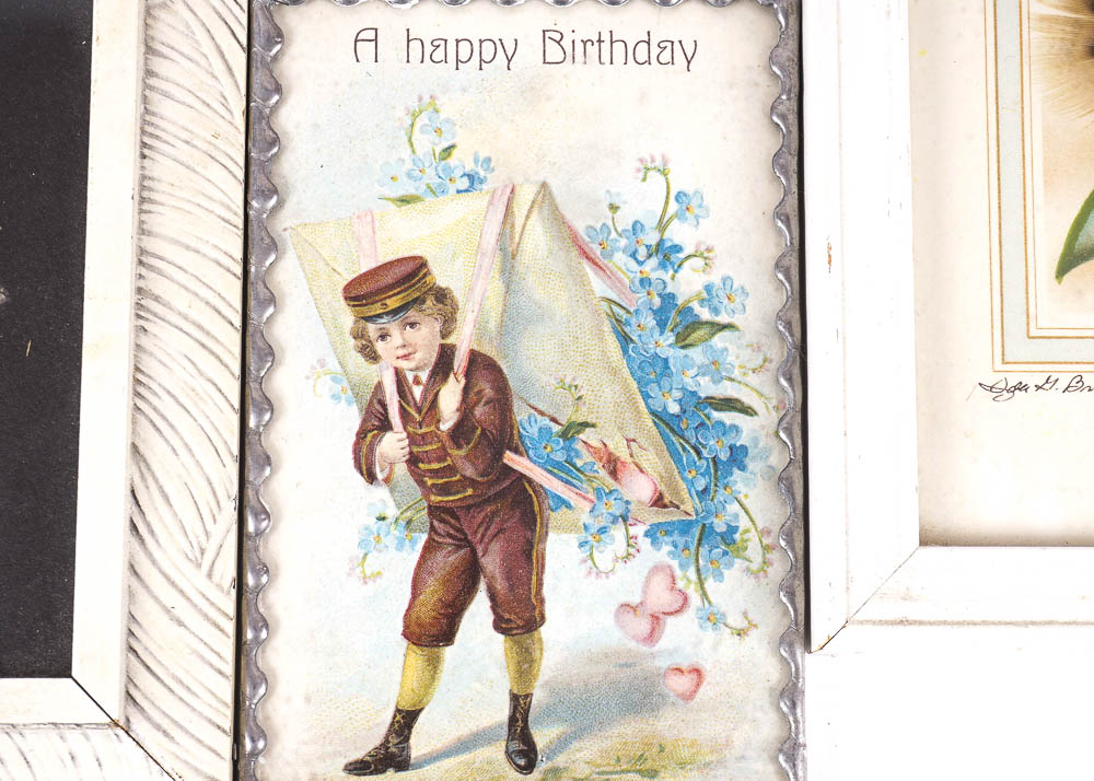 Antique and Vintage Framed Wall Decor