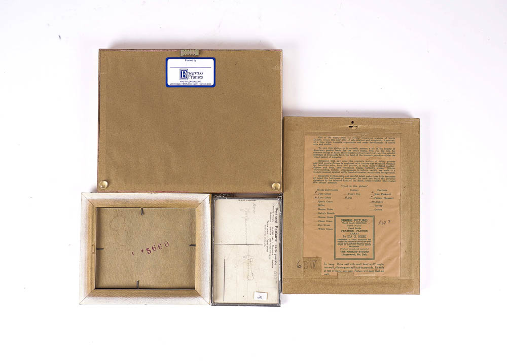 Antique and Vintage Framed Wall Decor