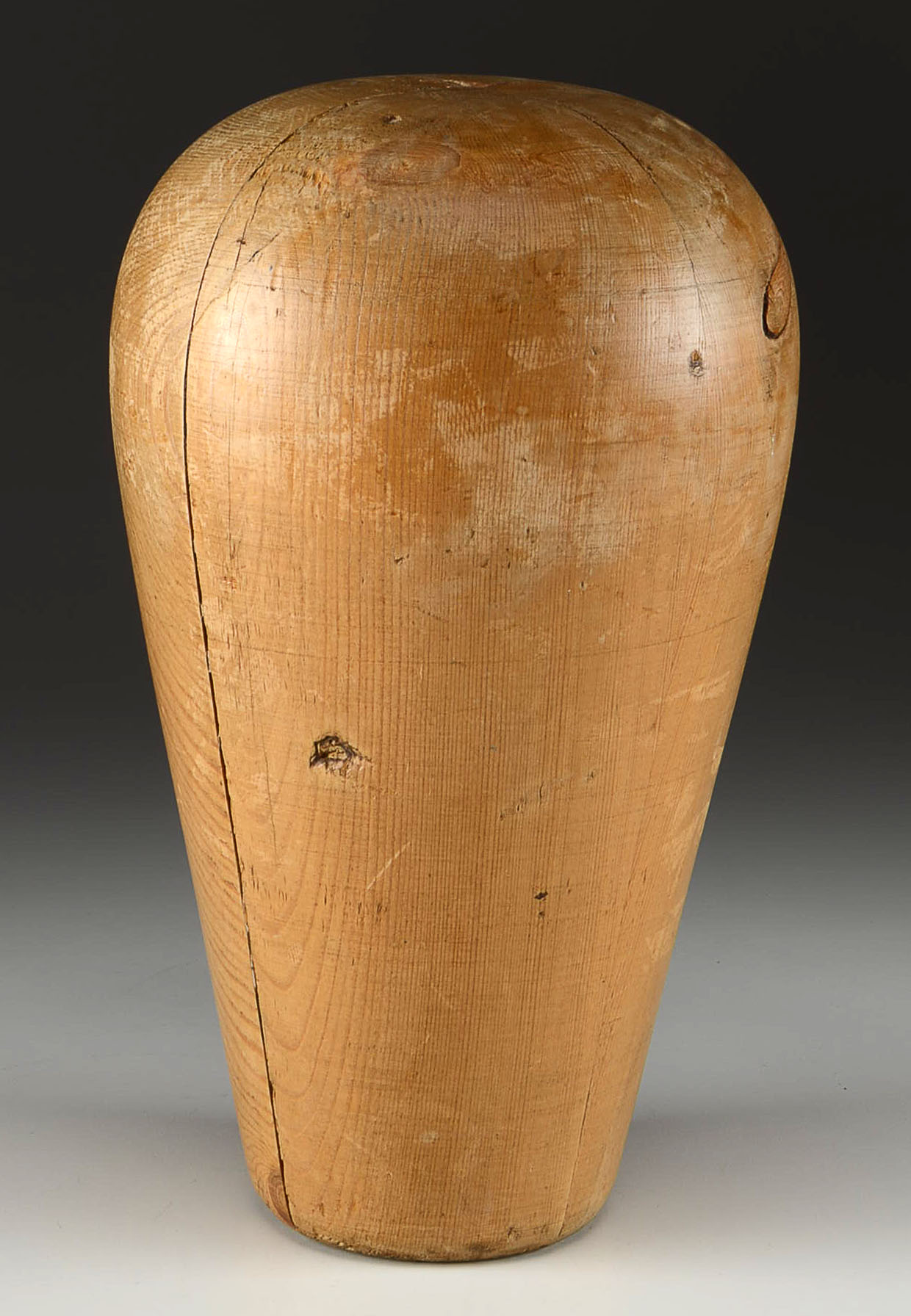 Vintage Wooden Hat Form