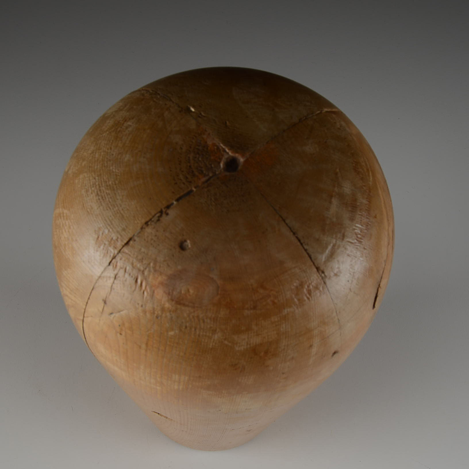 Vintage Wooden Hat Form