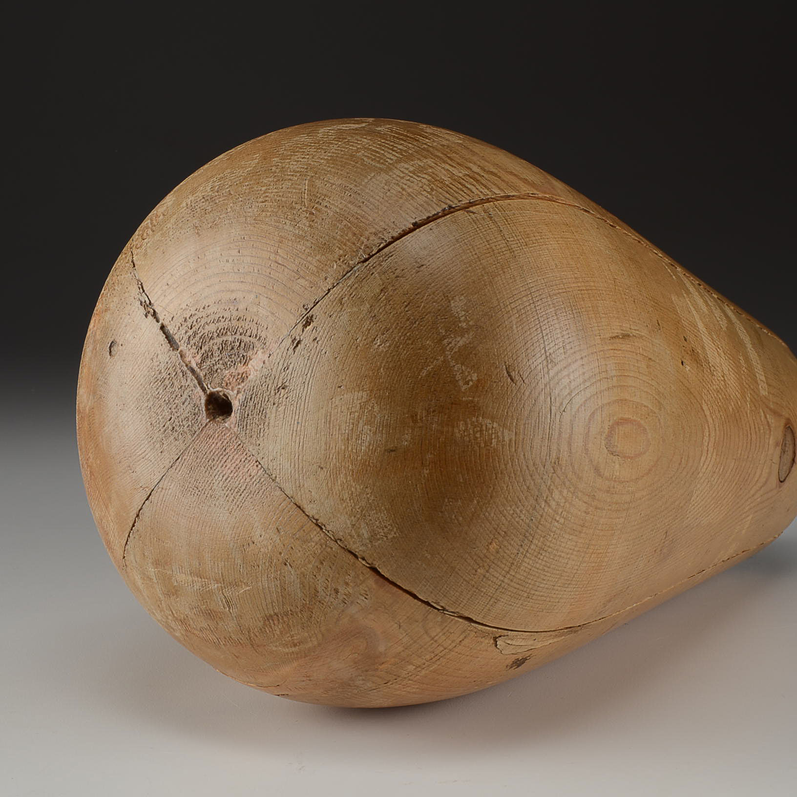 Vintage Wooden Hat Form