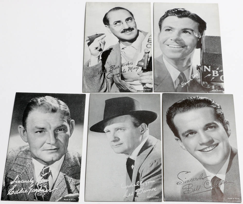 Vintage Early Actor Penny Arcade Cards