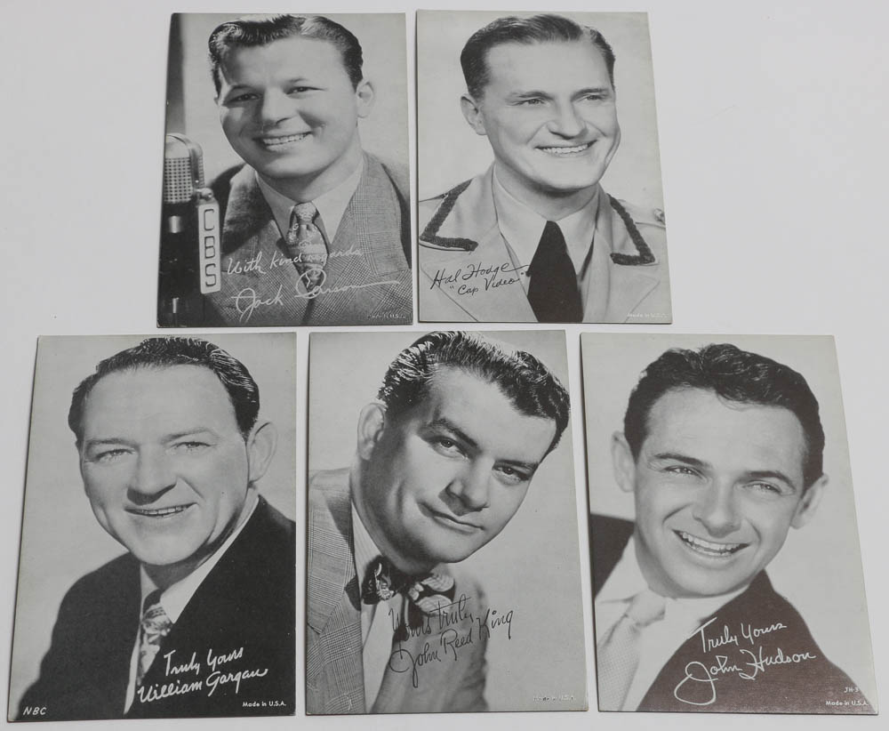 Vintage Early Actor Penny Arcade Cards