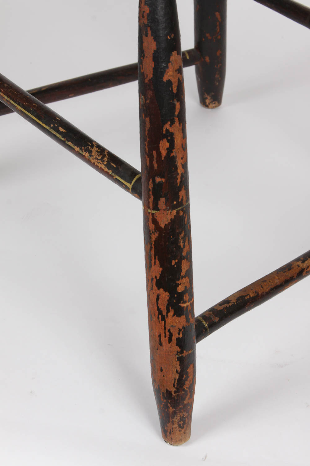 Hitchcock-Style Stenciled Antique Chair