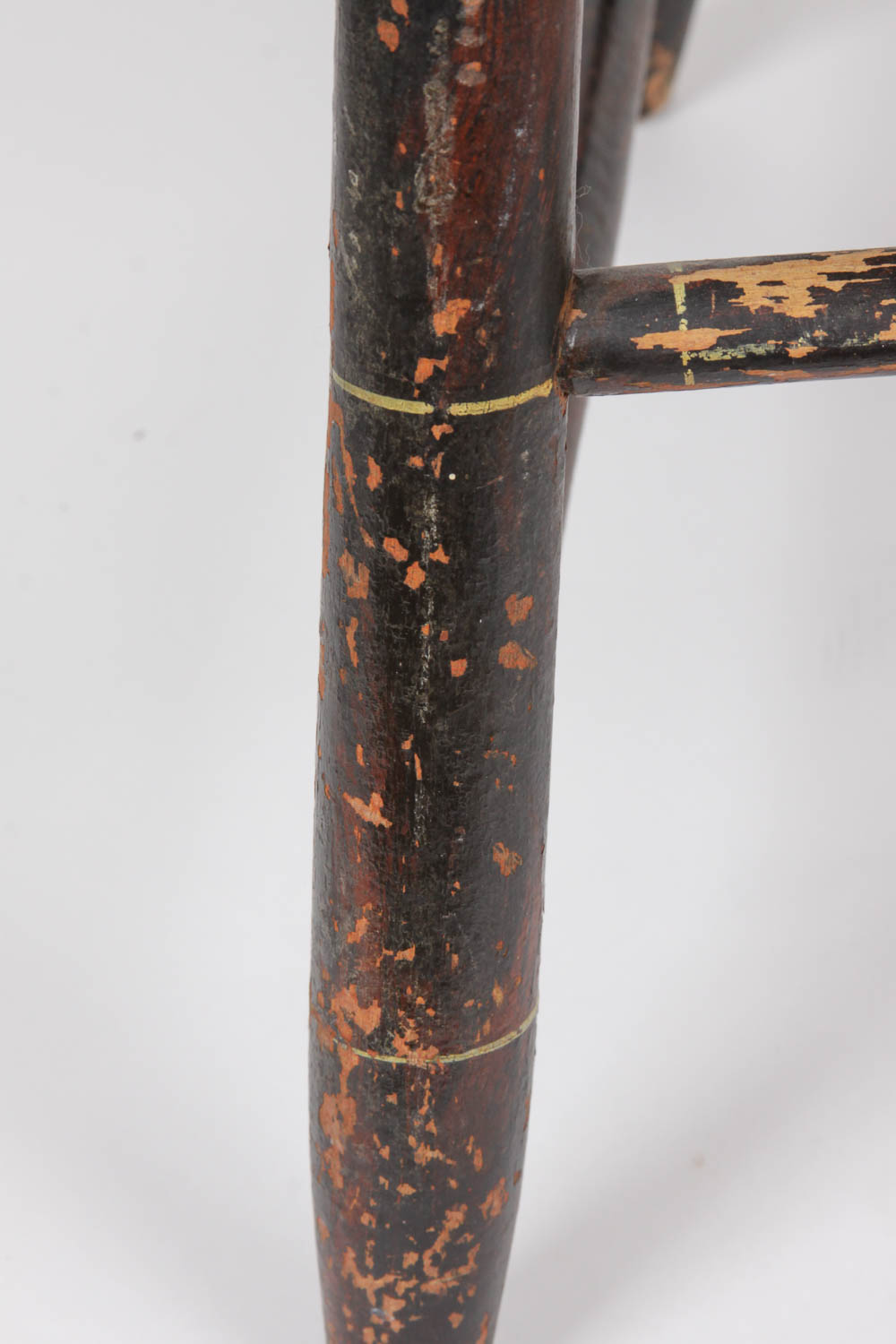 Hitchcock-Style Stenciled Antique Chair