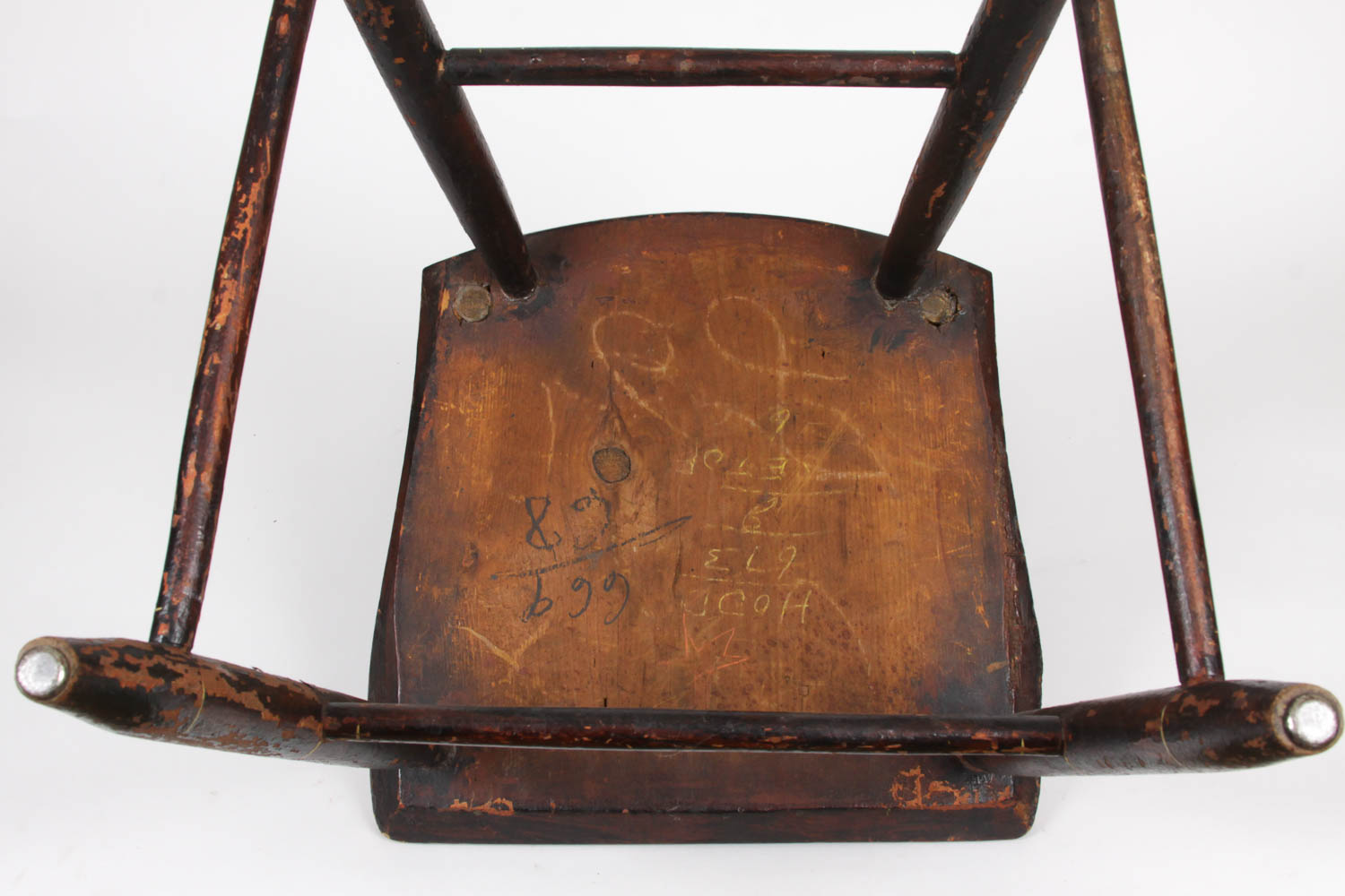 Hitchcock-Style Stenciled Antique Chair