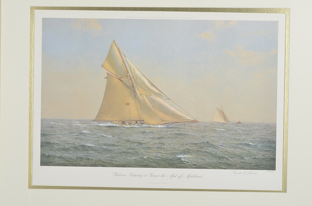 Richard Loud Maritime Offset Lithograph