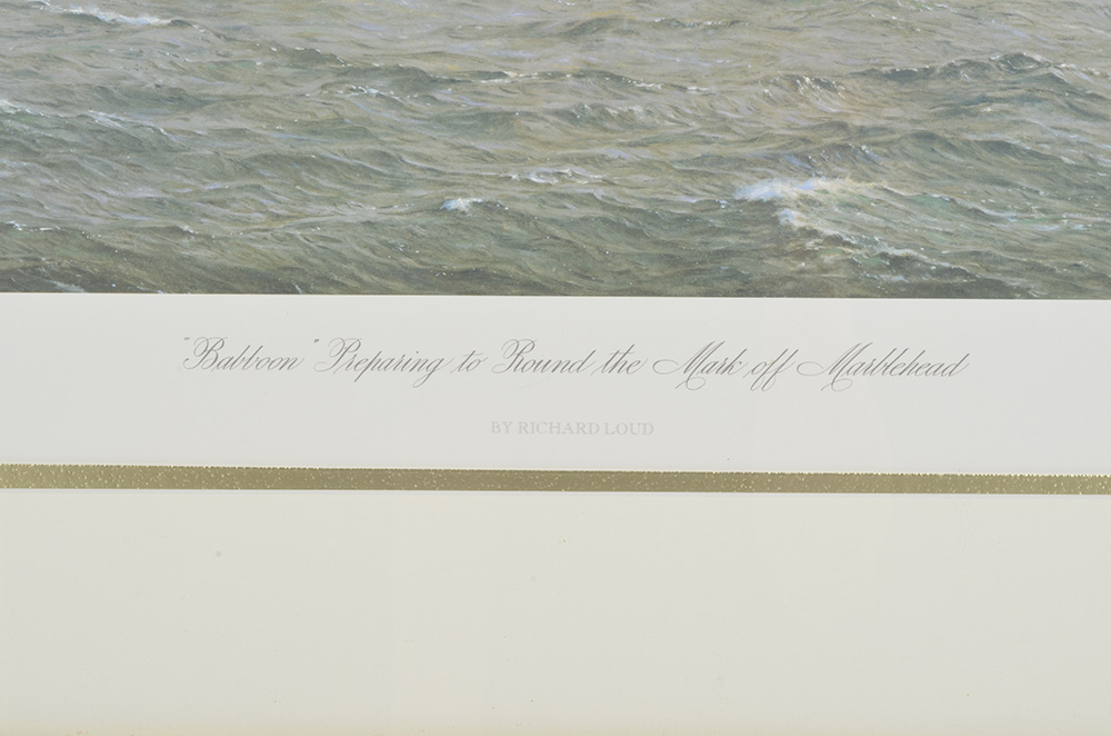 Richard Loud Maritime Offset Lithograph