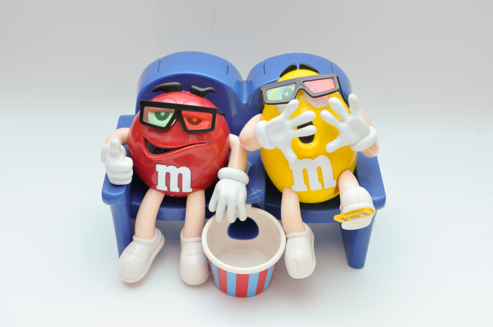 Assortment of Vintage M&M Toys