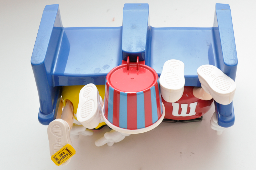 Assortment of Vintage M&M Toys