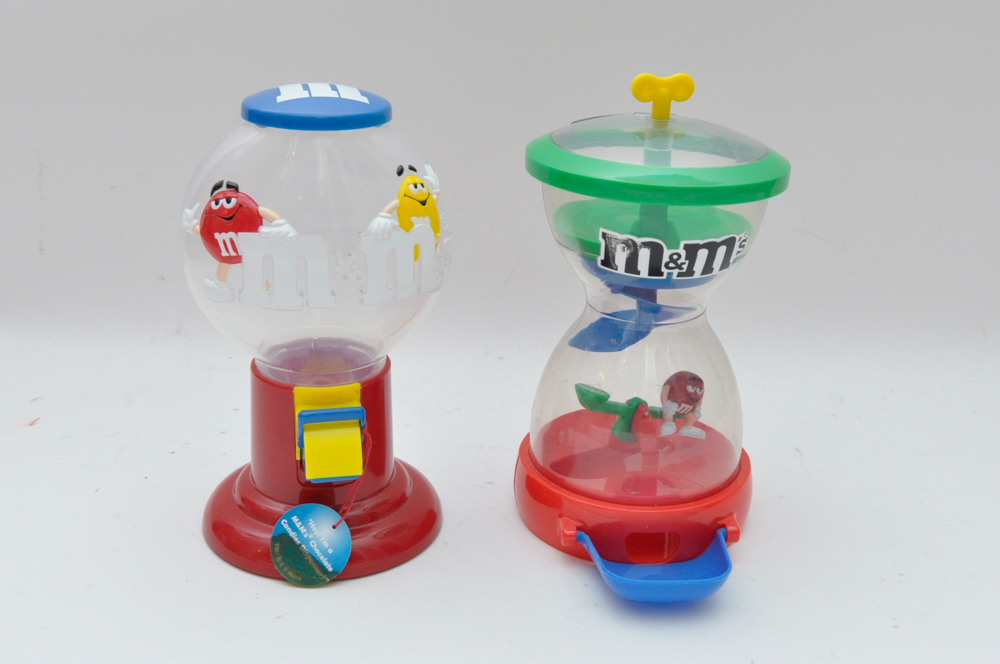 Assortment of Vintage M&M Toys