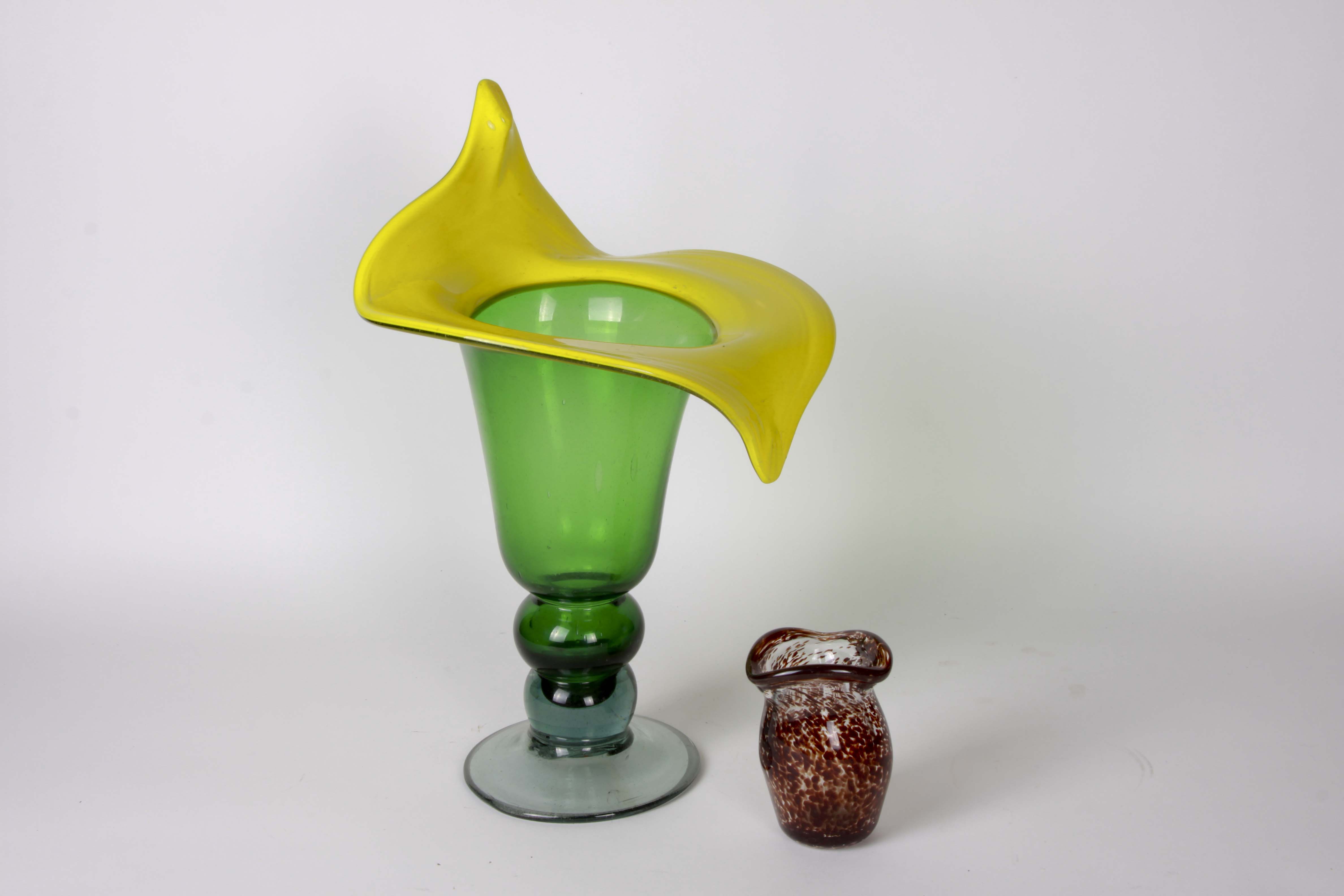 Decorative Hand Blown Glass Vases