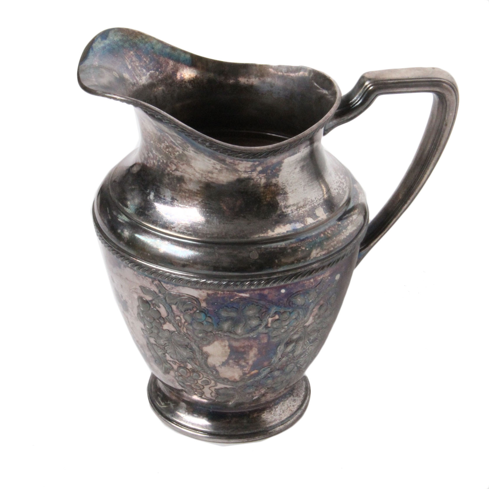 Simeon & George H. Rogers Company Silver Plate Pitcher