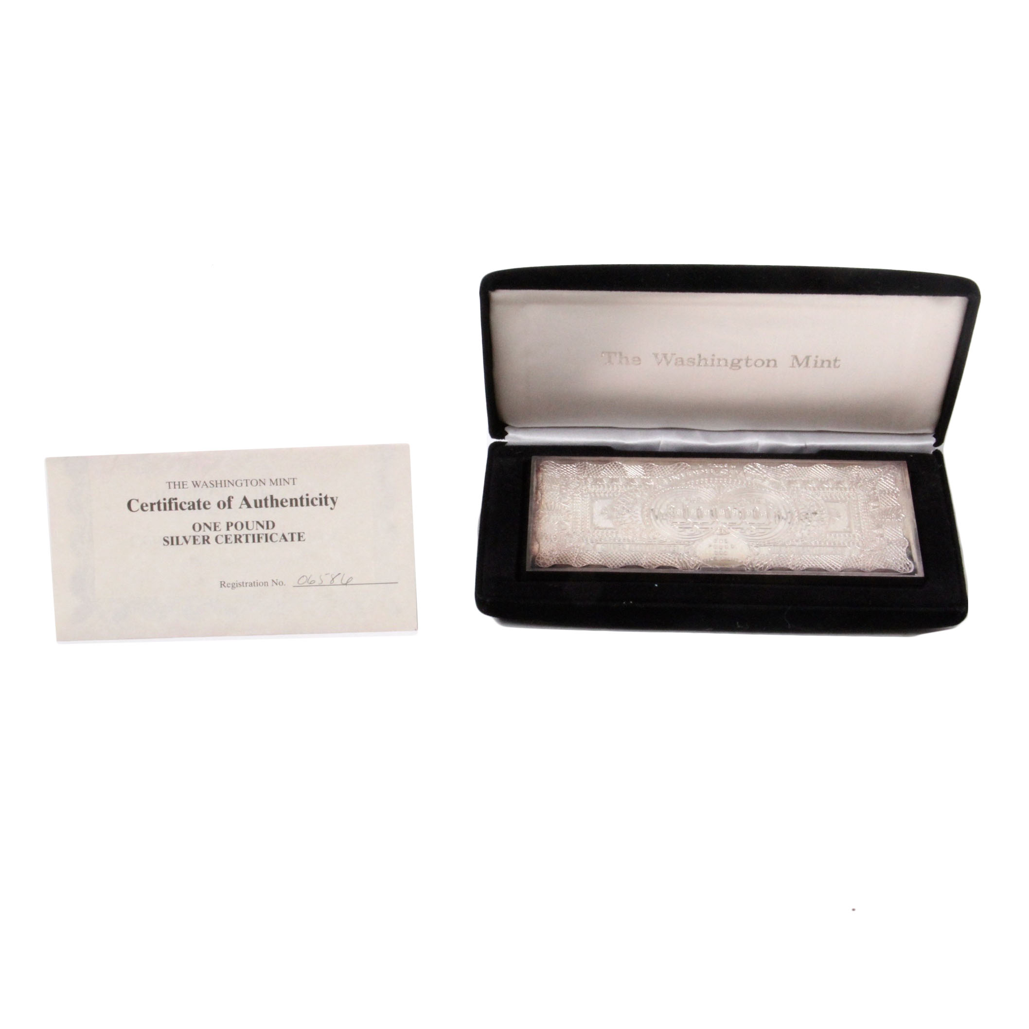 Washington Mint Silver Bar