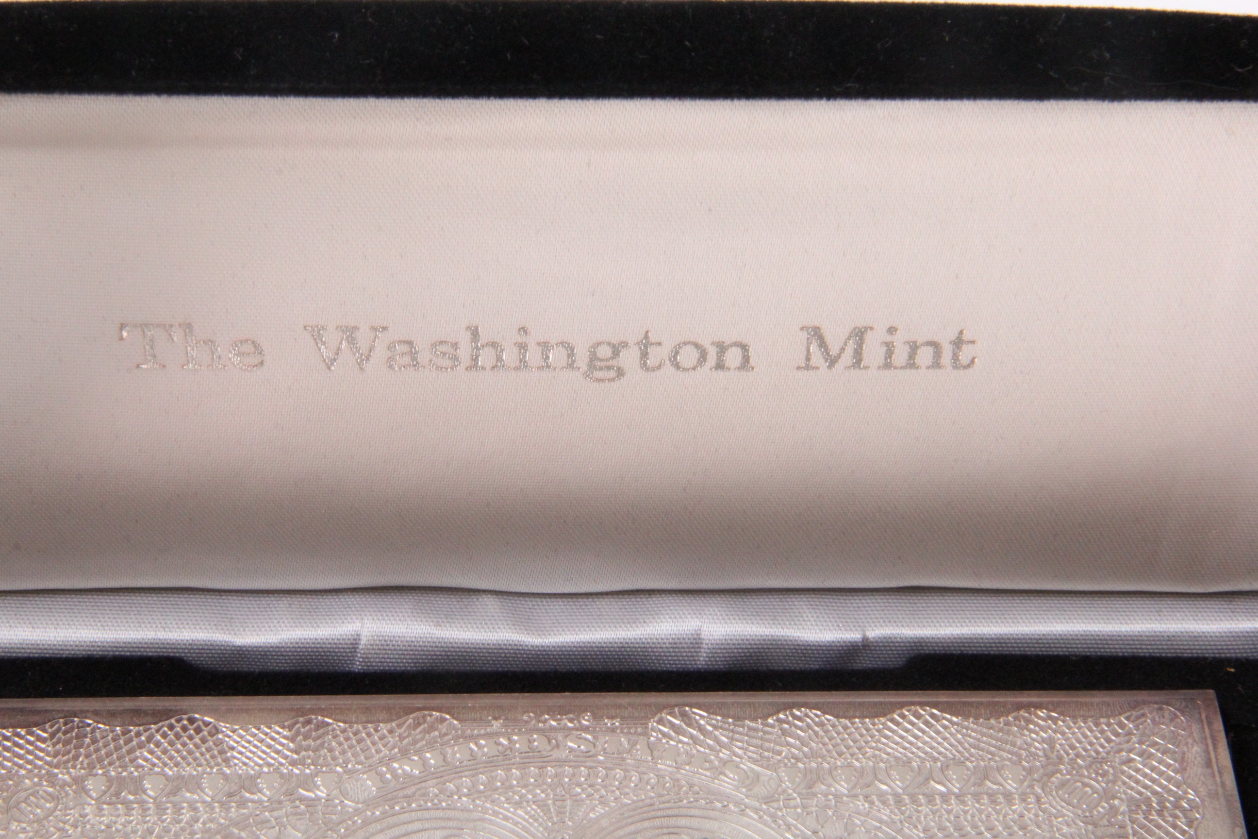 Washington Mint Silver Bar