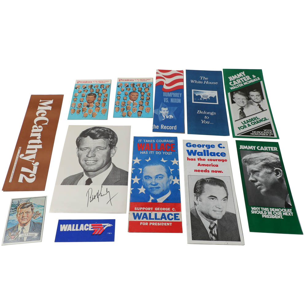 Vintage Lot of Democratic Party Ephemera