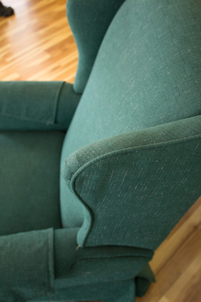 Action Industries Upholstered Rocking Reclining Chair