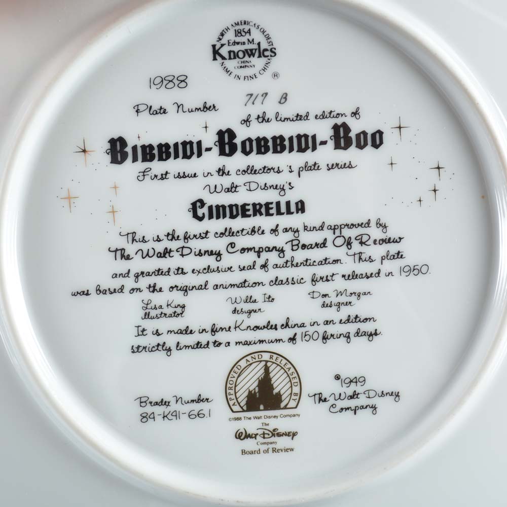 Cinderella Collector Plates