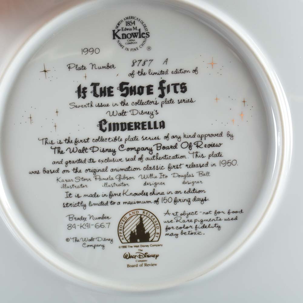 Cinderella Collector Plates