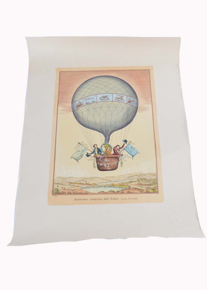 V. Cioni Hand Colored Lithographs