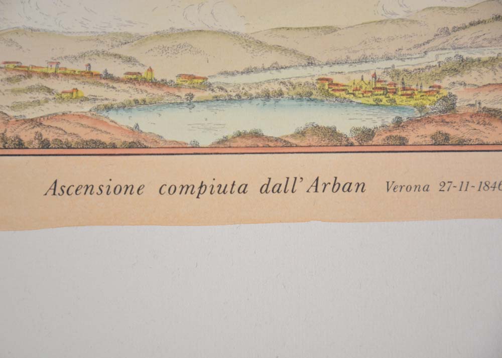 V. Cioni Hand Colored Lithographs