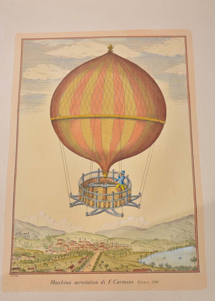 V. Cioni Hand Colored Lithographs