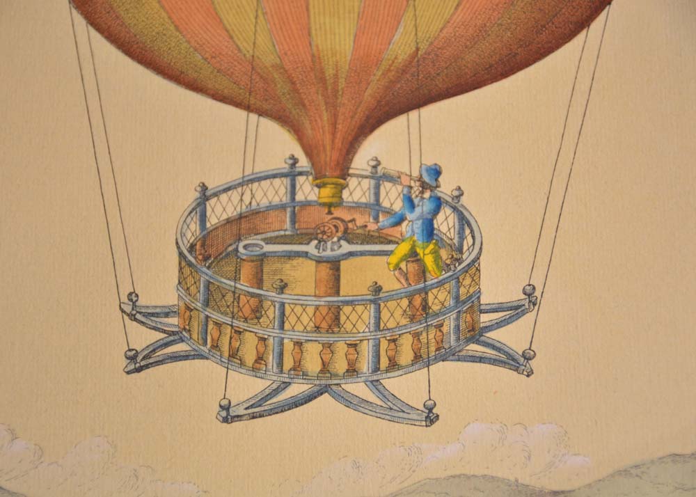 V. Cioni Hand Colored Lithographs