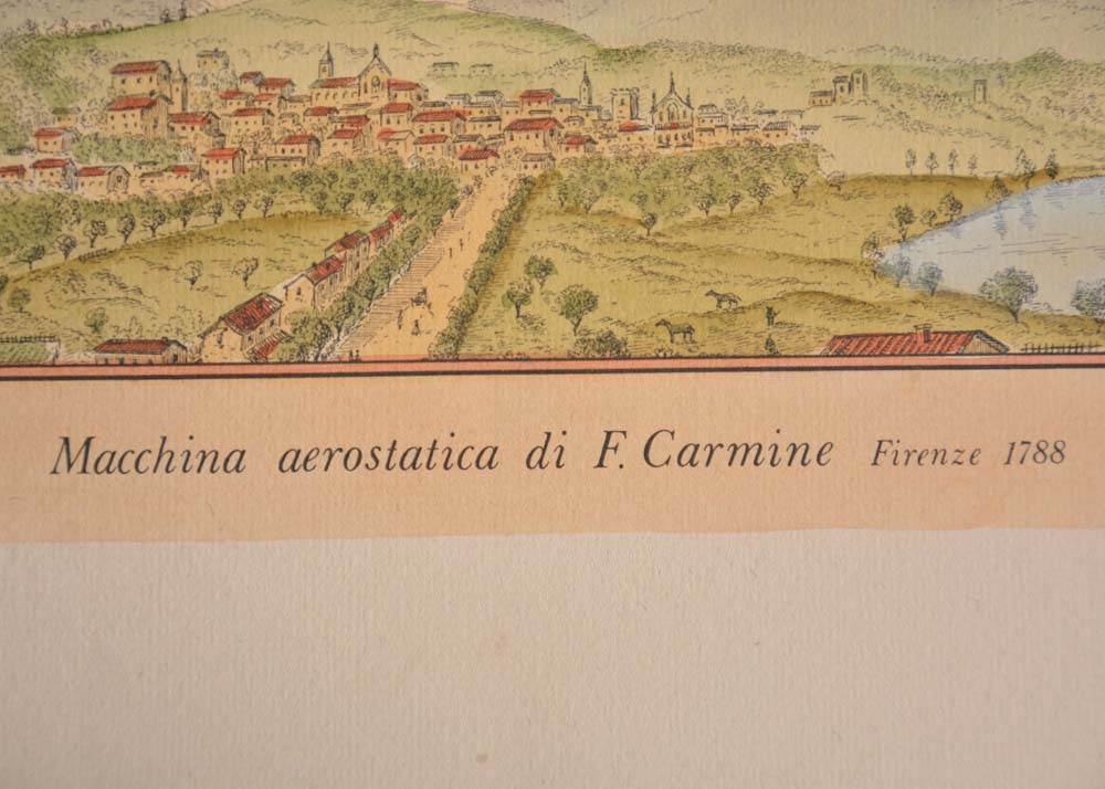 V. Cioni Hand Colored Lithographs